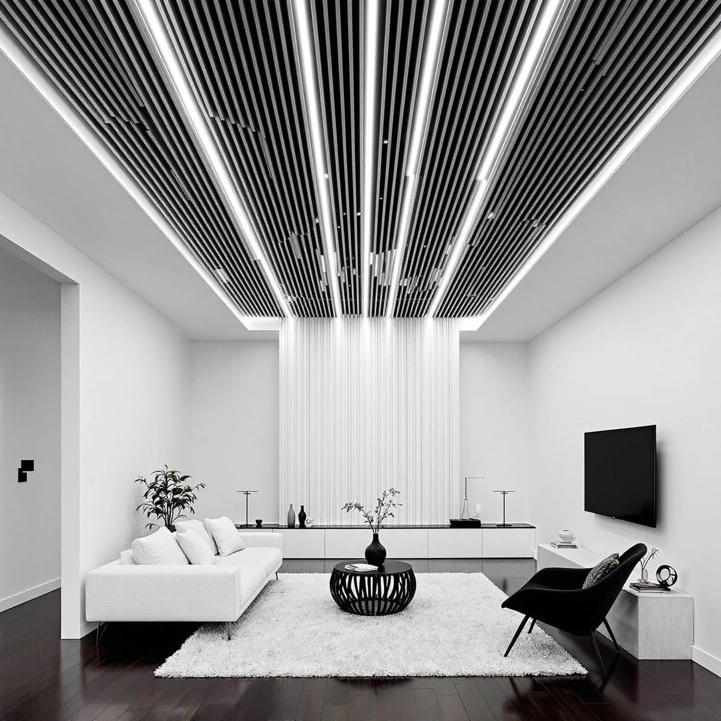 led aluminum profiles integrated into modern spaces for seamless lighting